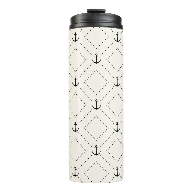 Nautical Anchor Thermal Tumbler (Framsida)