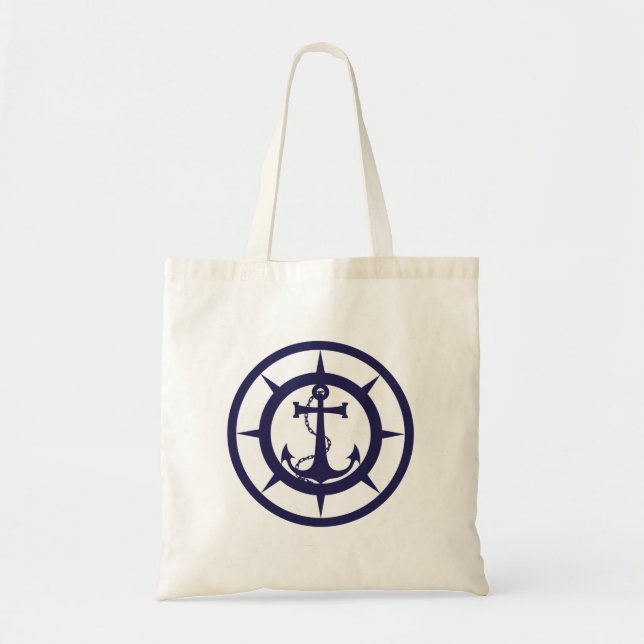 Nautical Anchor Tygkasse (Framsidan)
