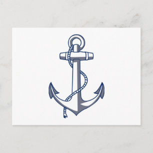Nautical Anchor Vykort