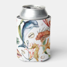 Nautical Aquatic Life Mönster / Can Cooler