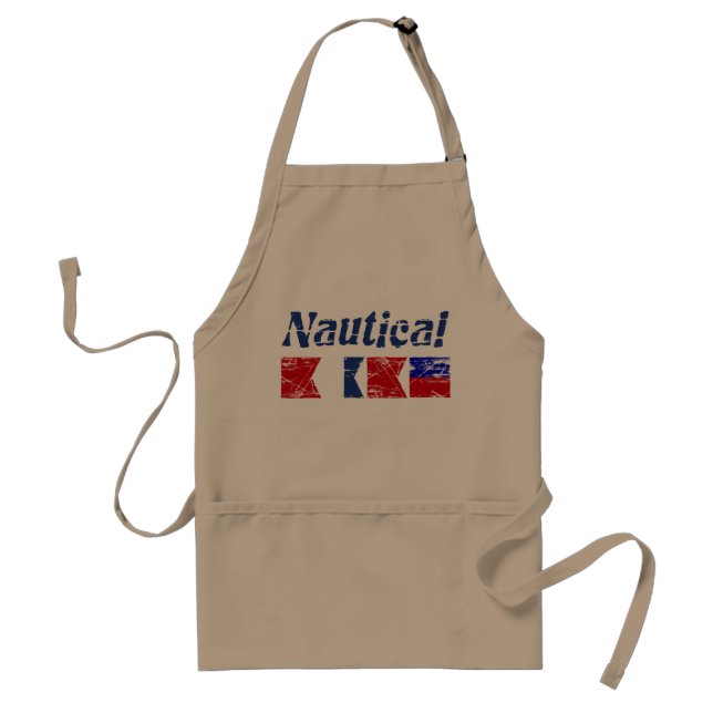 Nautical BABE Förkläde (Framsidan)