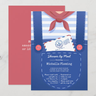 Nautical Baby Boy Shower genom postinbjudan Inbjudningar