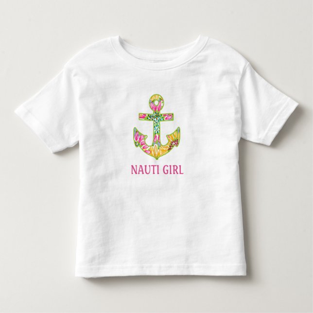 Nautical Baby Ruffled t-shirt (Framsida)