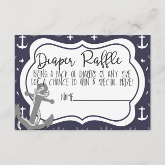 Nautical Baby Shower Boy Ahoy är en pojkdagbok Tilläggskort