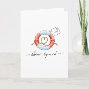 Nautical Baby Shower by Mail Inbjudan