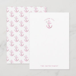 Nautical Baby Shower - tackkort | Rosa Waterco Tack Kort