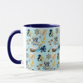  Nautical Bachelor Party Mugg