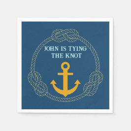  Nautical Bachelor Party Pappersservett