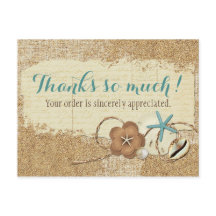 Nautical Beach Seashell & Sand Boutique Tack