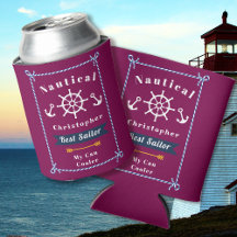 Nautical Best Sailor Vin Red