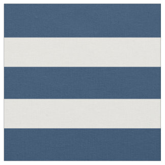 Nautical Blue and White 1 Inch Stripe Tyg