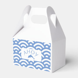 Nautical Blue Boho Baby Shower Presentaskar