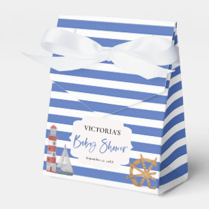 Nautical Blue Boy Baby Shower Presentaskar