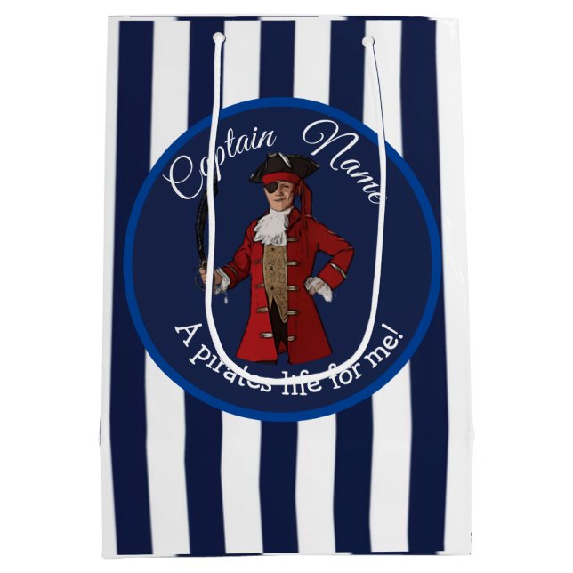 Nautical Blue Boy Pirat (Baksidan)