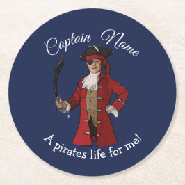 Nautical Blue Boy Pirat Underlägg