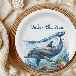 Nautical Blue Boy under Sea Baby Shower