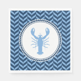 Nautical Blue Hummer kust Pappersservett