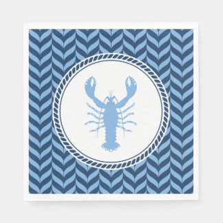 Nautical Blue Hummer kust Pappersservett
