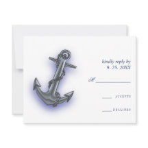 Nautical Boat Anchor Fabulous Sailing Bröllop