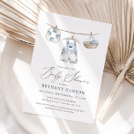 Nautical Boy Baby Shower Inbjudningar<br><div class="desc">Bjud in vänner och familj att fira lite på vägen med den här nautiska temade babyduschinbjudan.</div>