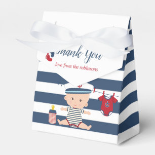 Nautical Boy Baby Shower Tack Presentaskar