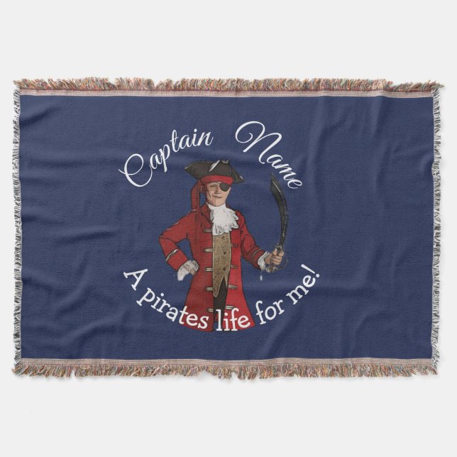 Nautical Boy Party Pirat Filt (Framsidan)