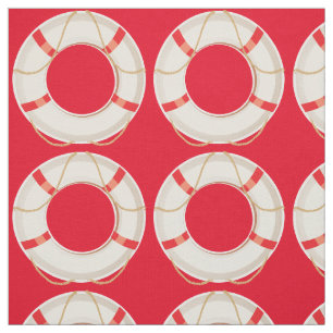 Nautical Buoy Fabric Tyg
