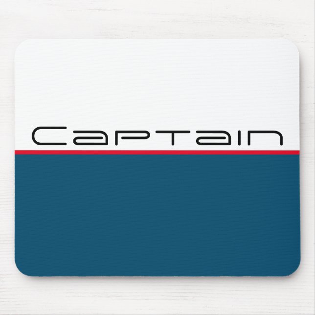 Nautical Captain Sport Stripe Musmatta (Framsidan)
