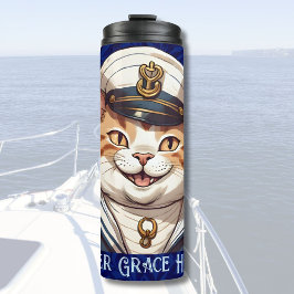 Nautical Cat Gifts for Boat Owners Sailor Boater