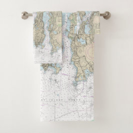 Nautical Chart 13221 i Narragansett Bay