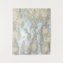 Nautical Chart 13221 i Narragansett Bay