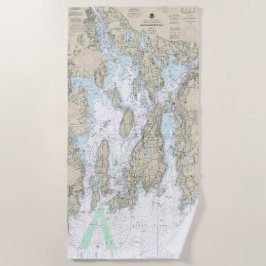 Nautical Chart 13221 i Narragansett Bay