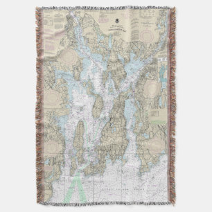 Nautical Chart 13221 i Narragansett Bay Filt