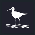 Nautical CRANE BIRD silhouette | Poster<br><div class="desc">| SJÖ Life | NAUTISKT | BOATNING | ANCHOR | SJÖ Life | LIVET ÄR BÄTTRE I SJÖ | ROLIGT | CHIC | ENKEL | VATTEN | TILLBEHÖR TILL ROLIGT-BOATDEKOR FÖR HEMMET | NAUTISK TROPISK HEMDEKOR | KLASSISK SILHOUETTKONSTRUKTION | BEACH | SEA | OCEAN DECOR HOME BOAT ACCESSORIS | CAPTAIN...</div>