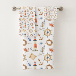 Nautical Customized Namn Navy Blue