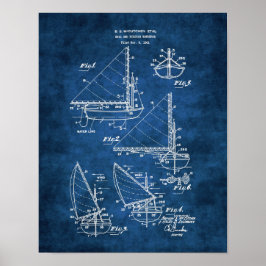 Nautical Decor Sailing Print #4 Gift for Sailor Poster