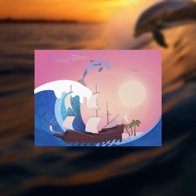 Nautical Dream Vykort (Skapare uppladdad)