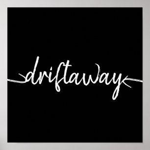 Nautical DRIFT AWAY-skript   Poster