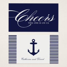 Nautical Drink Biljett - Pack om 100