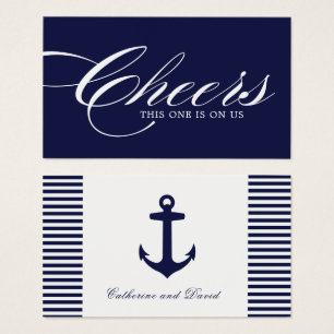 Nautical Drink Biljett - Pack om 100