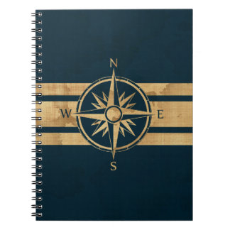 Nautical Explorer-kompass Anteckningsbok
