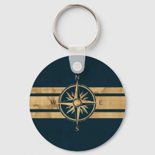 Nautical Explorer-kompass Nyckelring