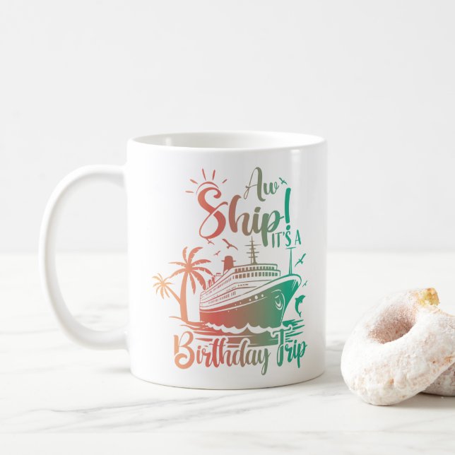 Nautical Firande Gift Kaffemugg (Med munk)