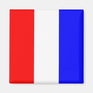 Nautical Flagga Alphabet Sign Brev T (Tango) Magnet