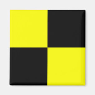 Nautical Flagga Signal Brev L (Lima) Magnet