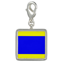 Nautical Flagga Signal Code Brev D ’Delta’