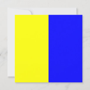 Nautical Flagga Signal Kilo Brev K