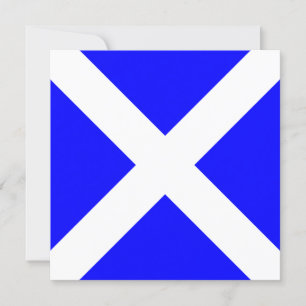 Nautical Flagga Signal Mike Brev M