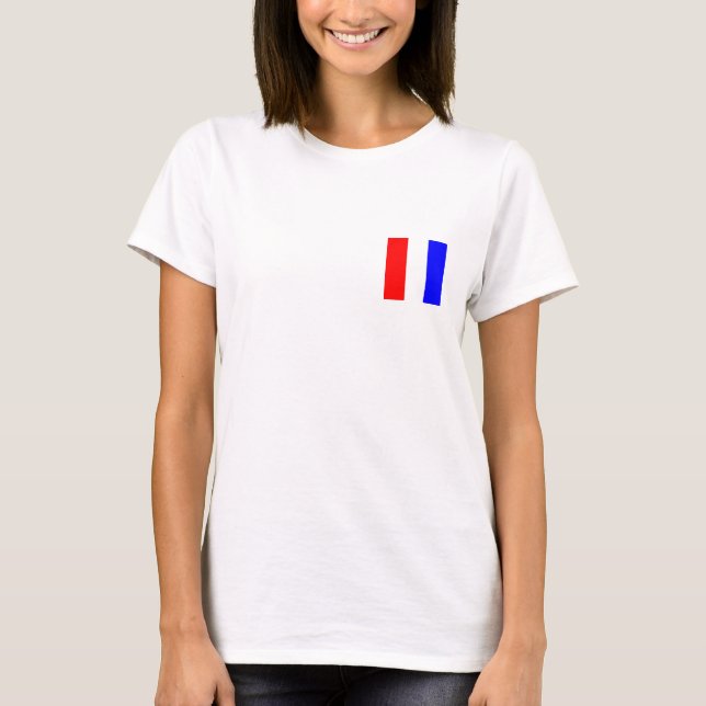 Nautical Flagga T Shirt (Framsida)