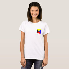 Nautical Flagga Z T Shirt